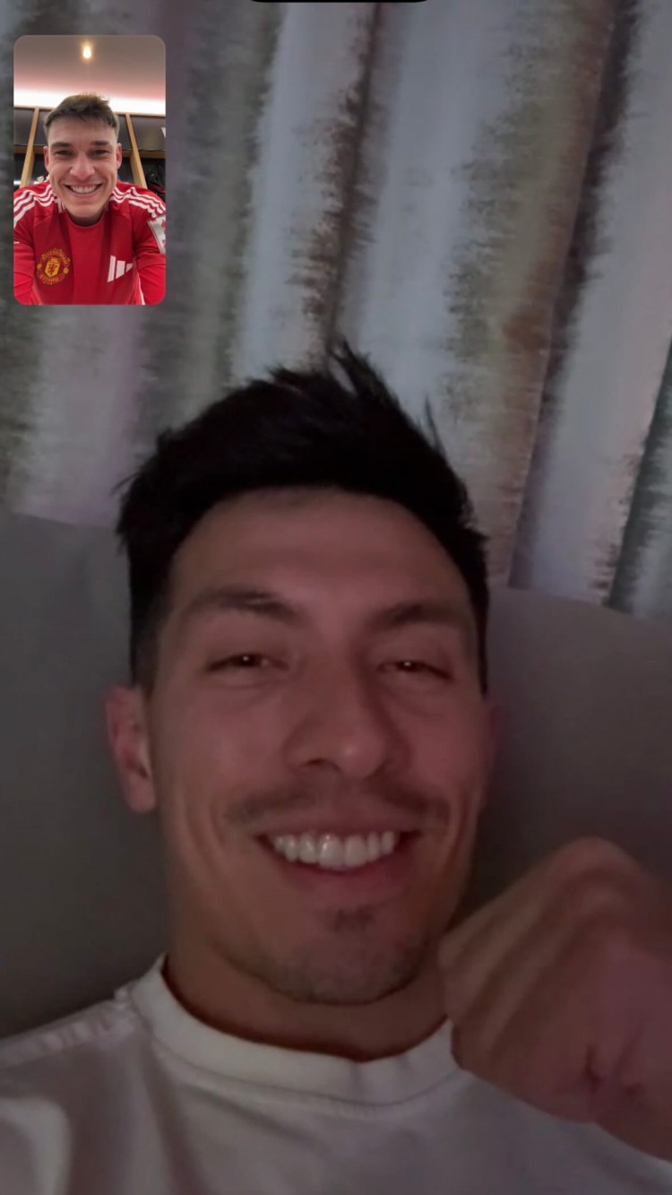 胜利献给你!乌加特赛后视频连线重伤的利桑德罗,一起庆祝晋级